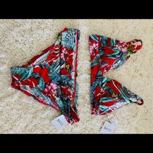 Skye two piece bikini top and bottom